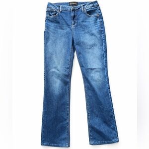 Silver Jeans Women's Straight Leg in Blue Sz 14